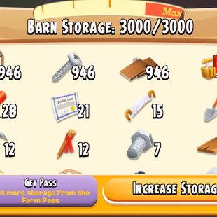 50 level  | Silo tools account | Barn storage 3000 | silo 800 - Image 1