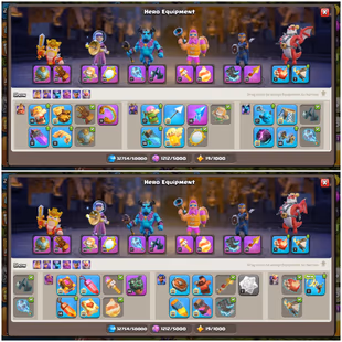 610|| LVL-245🔥 TH-18🔱 NC AVL! CLOSE MAX EPIC EQUIP! HEROES-86|100|73|66|47|6| NEAR MAX PROFILE! STRONG DEFENCES!  - Image 4