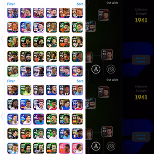 3304+ Team I 94 Booster Cards I Old Account I Messi 11 I Johan 109 I Mabppe 107 I Rio 106 I Pele 108 I Ronney 108 I Kaka - Image 4