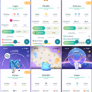 SHINY WINTER PIKACHU - SHINY ZACIAN- 10 SL - 327 SHINY -9 SBG - 47 SHINY COSTUME - 7M SATRDUST - 58 LEG - LVL 70 - AVAIL - Image 2