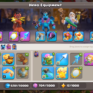 LEAGUE SKINS | TH18 CLOSE MAX | 20X SKINS | GG-MX!SB-MX!MM-MX!FA-MX!EB-MX | HERO-105-105-80-80-55 | 228-XP | LEGEE HIT - Image 6