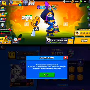 🔥TOP 41X MAX BRAWLER🔥 30X HYPERCHARGE | 33K TROPHY | 242 SKINS | 83X RARE SKINS | NC POSSIBLE | CHECK PHOTOS | INSTANT - Image 2