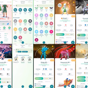 [G299] LEVEL 70 PVP ACCOUNT I SHINY SPECIAL BACKGROUND LUGIA DILAGA KYUREM NECROZMA ZAMAZENTA ETC I 40 SL I 5x 100IV LEG - Image 1