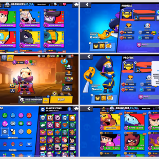 COC+Cr+BS | 2020 Account | 19900 Trophies | Mythic Skin | 91 Skins | 22 Max Win Streak | 65 Brawlers | Instant Delivery - Image 2