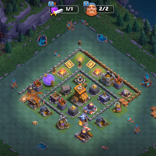 🔥[TH 16 NEAR MAX - 80-80-43-45-30 HEROS]🔥 SPIKY BALL [20] - FIRE BALL [20] - ELECTRO BOOTS [17] - ROCKET SPEAR [17] - Image 7