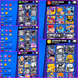 [DG-16] 11K-TROPHIES 39-BRAWLERS 2-MAXPOWER 30-SKINS 53-GEMS FREE RENAME CHEAP INSTANT DELIVERY GUARANTEED  - Image 5