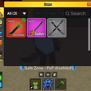 Blox Fruits Account Lv.1053 | PERM KITSUNE + PERM T-REX + PERM PORTAL | DARK BLADE | Mammoth, Buddha, Gravity | Kitsune  - Image 1