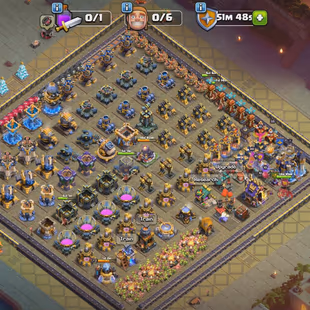 405🔥TH18 ALMOST MSX🔥[HERO-100-105-80-80-55-8 ] MAIN DEFENCE MAX | GOOD EPIC EQUIPMENT | NC 500 | BH10 | FULL ACCESS - Image 2