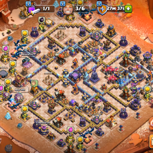 🔥2x Sceneries🔥 || Th18 || High Epic Equipment || Heroes 88-80-70-52-33 || 6 Builders || Cheapest Account - Image 1