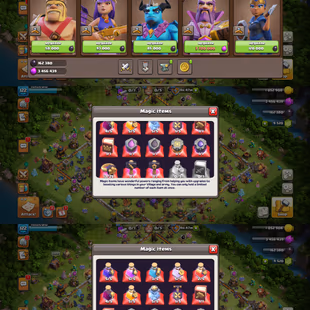 M21 TH17 | 10000 gems doned id | Heroes 40-55-47-13-25| 7x Epic Good level | All army unlocks | Best Deal - Image 3