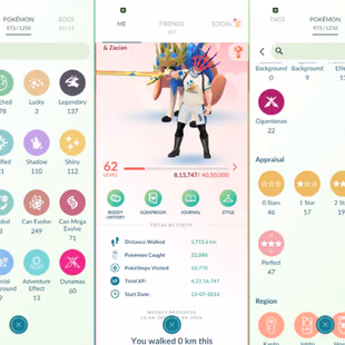 PVP ACCOUNT 💎 RAREST 2017 2x LUGIA💎 22 SHINY LEG - 145 PREMIUM PASS - MAX CROWN ZACIAN ZAMCENTA KYOGRE LUNALA  137 LEG - Image 1