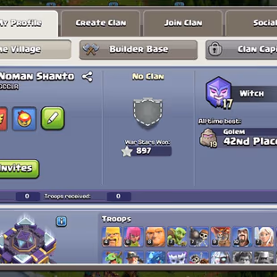 🔥[1800 CWL MEDALS-PREMIUM TH-15🔥[6EPIC-S.BALL-F.BALL-E.BOOT] | HERO-57-81-35-39-18-2 | BLUE WALLS-STRONG DEF!LOW PRICE - Image 3