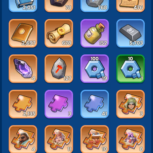 5 - FC 8 | Power 465M  | 33 Hero | VIP 8 | 9 Skin | 1 Helios | 684k Gems | 2,1k Mythic Shard | INSTANT DELIVERY! - Image 8