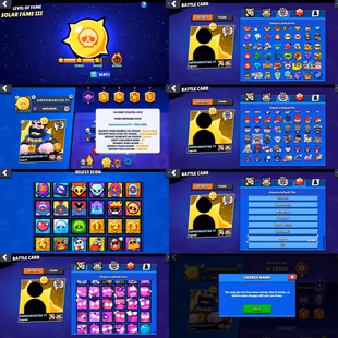 57k TROPHIES 🌟 RARE KING FRANK SKIN 🌟 84 MAX BRAWLER | 98 BRAWLER UNLOCK | 84 HYPERCHARGE | 437 SKIN | RENAME FREE - Image 3