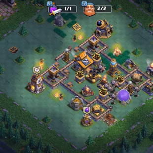 🔥2016 OBSTACLES💎1417 MEDAL - TH 18 -12 EPIC EQUIPMENTS - 94-100-72-80-55 HERO - 2230 GEMS - BH 10 - FREE RENAME - 1300 - Image 2