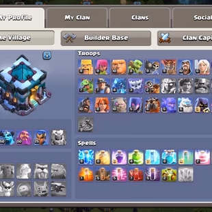 30 Dollars Only | TH13  Max | Level 154 | BK 75 | AQ 75 | GW 50 | RC 25 | MP 50 | Gems 1397 | INSTANT DELIVERY - Image 3