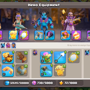 🔥BEST A.MAX TH17!!HERO MAX[100-100-75-50]MAX EPICS🔥[SB-MAX!FB-MAX!EB-MAX!RS-MAX!GG-23!MM-23]FREE NC!!BEST DEAL - Image 6