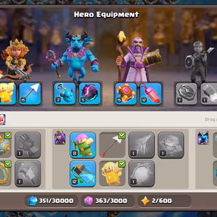Th12 Full Maxed || Demanded Ice and Fire Scenery || 3 Epic Equipment || Namechange Available || 2700 Gems || Magic Items - Image 7