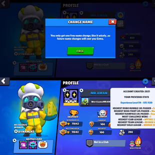 [DG-16] 11K-TROPHIES 39-BRAWLERS 2-MAXPOWER 30-SKINS 53-GEMS FREE RENAME CHEAP INSTANT DELIVERY GUARANTEED  - Image 3