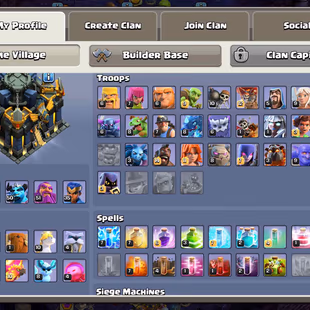 💫[ PREMIUM TH-17 - COSMIC SCENERY [RARE] 💫 FA [23] | FB-EB [20] | LVL 16-17 WALLS | HEROS: 70-80-50-51-35 || NICE DEF - Image 4