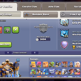 💙FULLY DECORATED TH-18 MAX💙 6X HEROES MAXED | 13X EPIC EQUIPMENT MAXED | 4x RARE SCENERY | 3X HELPER MAXED | BEST DEAL - Image 3