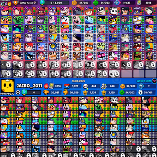 Star Shelly Rare Skin⭐Brawler 78 Unlock⭐Trophy 20K [] Max 13x [] Hyper 8x [] Skins 113x [] Billing 6833 [] BEST-DEAL - Image 3