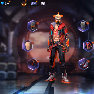 X201|Lvl 56|4 RAMPAGE LEGENDARY OUTFIT|133 COSTUME|33 VEHICLE|43 WEAPON(20 MYTHIC)|HYBRID FIST|MIDNIGHT KNUCKLE FIST|PLA - Image 3
