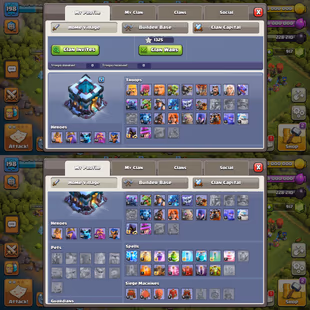 TH-13 ALMOST MAXED! XP-198! CHILD ID! 3X EPIC EQUIPMENTS! FULL MAX TROOPS! HEROES:-70-73-48-50-25! MAX WALLS! BEST DEAL - Image 3