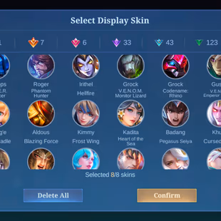 RARE GUS YIN ACCOUNT || EX 31 STAR || JJK AOT YIN || LEGEND 11-11 GS || 223 SKIN || ALMPST EXALTED COL || GOOD RECALL - Image 5