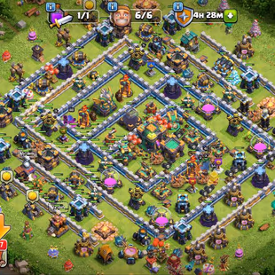 TH14 RUSH ACCOUNT | HEROS LVL 54-68-43-41-17 | EPIC EQUIPMENTS | 1000 GEMS FOR NAME CHANGE | INSTANT DELIVERY | - Image 1