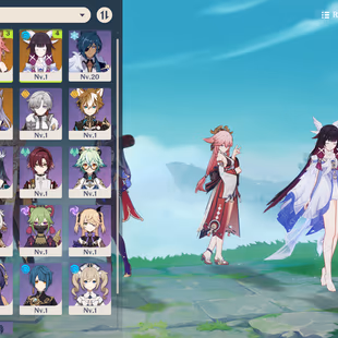 CHEAP-FULL ACESS-INSTANT DELIVERY Genshin Impact NA(America)AR10 Columbina Yae Miko Mona Keqing - Image 2