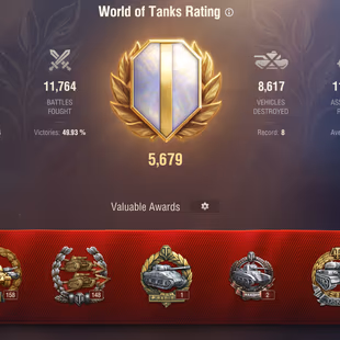 [WOT EU] Full access 13k bonds + KR-1 [Tier X - 13] [Premium Tanks - 28] [Tier VIII-IX - 10] - Image 3
