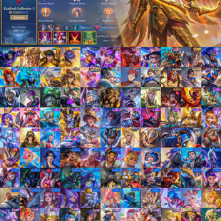 EXALTED | 299 SKINS | MANY COLLAB SKINS | 1 LEGEND | 1 COLLECTOR SKINS | 97 LEVEL | FAST DELIVERY - Image 2