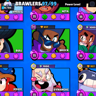BEST OFFER | 65.3K TROPHY | 98/99 BRAWLER | 45X MAX | 37X HYPER | 250X SKINS | HUGE OLD SKINS | DELIVERY INSTANTLY  - Image 4