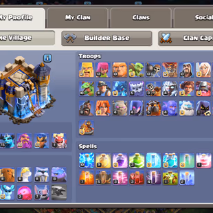 🔥TH18 CLOSE MAX🔥15X SKIN HEROES 100-100-75-80-55!! SB/MAX SnB/MAX AF/MAX FB/MAX RS/MAX EB/23 GG/23! DRAGON STATUS  - Image 3