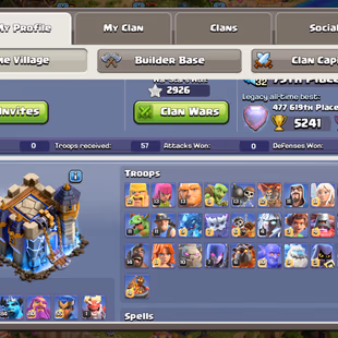 🌟BEST OFFER | TH 18 MAX DEFENCE 🌟HERO 105-105-84-80-55 | 6X EPIC EQUIPMENT MAXED | RARE WAR ARENA SCENERY | NC YES - Image 3