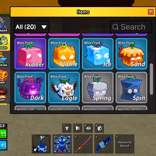 Blox Fruits Lv 2230 |  PERM KITSUNE, DOUGH, PORTAL, BUDDHA, SOUND, LIGHT | Yama & Spikey Trident | Angel V3 | Venom  - Image 6