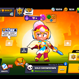 404 SKINS | 80.600 TROPHIES | 101 BRAWLERS | 61 HYPERCHARGE | 66 MAX | 58 PRESTIGE | 24 BUFFIES - Image 1