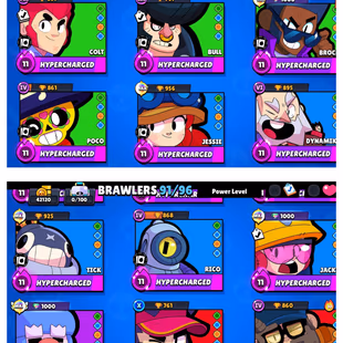 B51 & 27 Max Brawler | 42k Trophy | NC 60 | 120+ Skin | 16 Hyperchered | Full Access | - Image 4