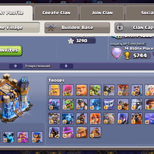 🔥RAREST COSMIC FULL SET🔥[TH18] FULLY MAX || PROFILE FULL MAX  ||  ALL HELPER MAX || 10 EPIC EQUIPMENT MAX || CHEAPEST - Image 3