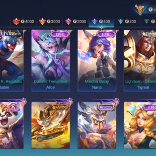 M348|LVL107|132HEROES|441SKIN|MEGACOLLECTORIV|2LEGEND(FANNYFRANCO)|XAVIERJUJUTSUKAISEN|JULIANHXH|FANNYASPIRANTS|3KOF|MY - Image 6