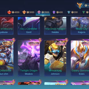 M361|LVL200|132HEROES|668SKIN|MEGACOLLECTORII|3LEGEND|6KOF|3PRIME|2COLLECTOR|ALDOUSM1|14LUCKYBOX|MYTHICS40 - Image 6