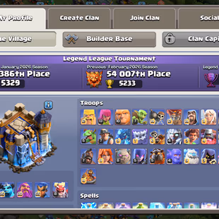 🌞BEST OFFER🌞TH 18 NEAR MAX | 5X HERO MAX [105/105/95/80/55/8] 8 EPIC MAX FB-23 13 EPIC EQ | 534 MEDEL OBSTACLE STATUE - Image 4