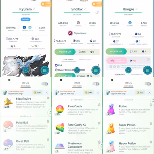 OKINAWA | SAGA | FUKUOKA PIKACHU BG 💎 206 SHINY 💎 107 LEGENDARY [] 5 SHINY LEG [] 12 LBG [] 7M DUST [] AVAILABLE - Image 5