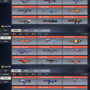 OG ID In World | 3500 USD Price | 30x Mythic Full Max | 6x Mythic Character | 81k CP Available | 180x Legendary Weapon - Image 3