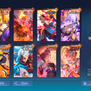 SOLID ALL ROLE ACCOUNT || 2 LEG 16 GRAND 14 EXQUISITE || MEGA COL 4 || EX GLORY EPIC RECALL || HIGH WINRATE - Image 2