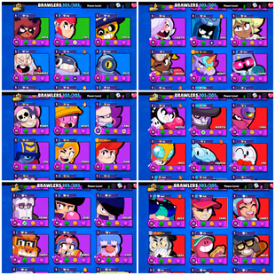  218 GEMS | 101/101 BR | 85.9K TROPHY | 54 MAX [ 49 HYPERCHARGED ] | 334 RARE SKINS | 59 TITLES | 56 MAX RANK  - Image 3