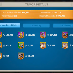 3 Commanders - 2,9M Credits  -  16 Passport - 5k Gems - 4 Farm  - Image 3