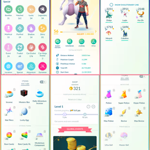 JD]🚀 26 OLD 2019 PG- TRADEABLE🚀 LEVEL 56 STACKED 2019) 81 SHINY - 54 LEGENDARY - 15 MYTHICAL - SHINY MEWTWO PSYSTRIKE - Image 3
