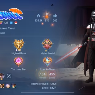 Hot Offers Mega Col III-455 Skins-Legend Freya x Gusion-Fanny Aspirantt-Naruto Lukaz-Allstars Moskov-Starwars Argus-Cho - Image 2